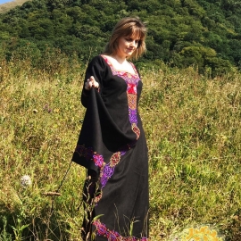 Средневековое Льняное платье Марго