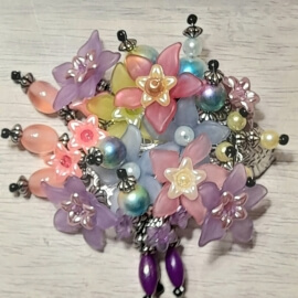 Брошка Соцветия Сада