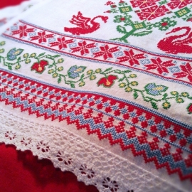 Свадебный рушник Вьюны