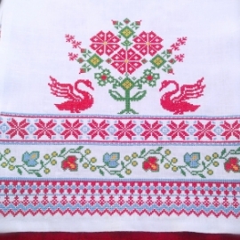 Свадебный рушник Вьюны
